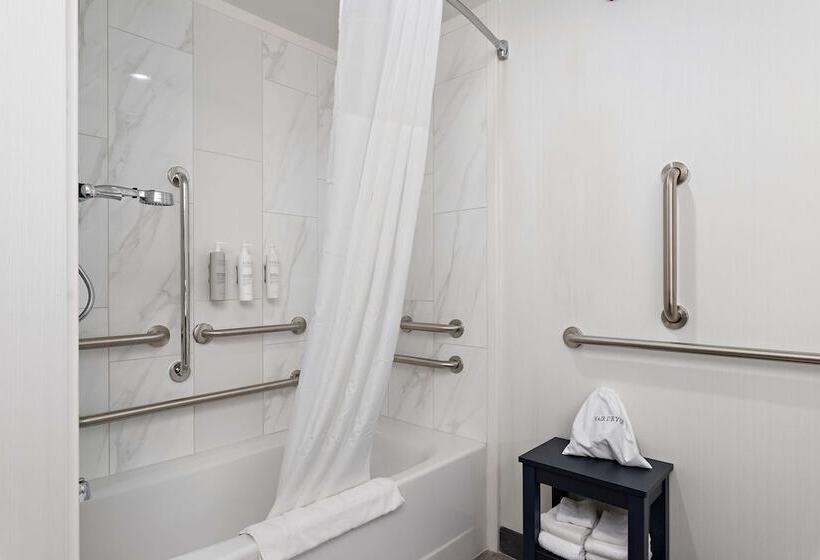 Номер Стандарт Кровать Кинг Адаптированный для Инвалидов, Hampton Inn Kansas City/downtown Financial District