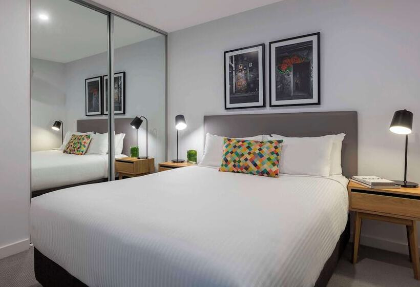 침실 1개 아파트, Oaks Melbourne Southbank Suites