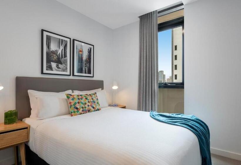 2 베드룸 이그제큐티브 아파트, Oaks Melbourne Southbank Suites
