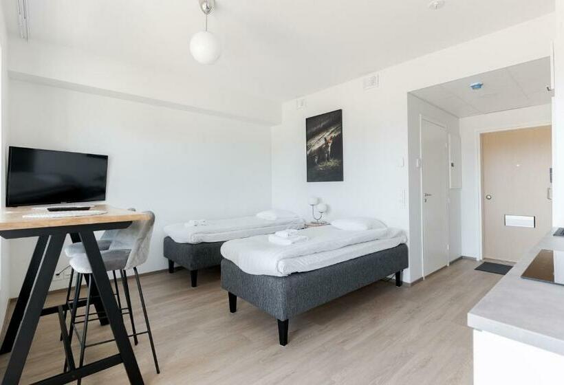 스탠다드 발코니 스튜디오, Serviced Apartments Pirkkala By Uhanda