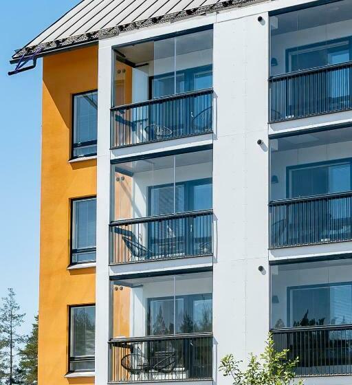 Студио Стандарт с Балконом, Serviced Apartments Pirkkala By Uhanda