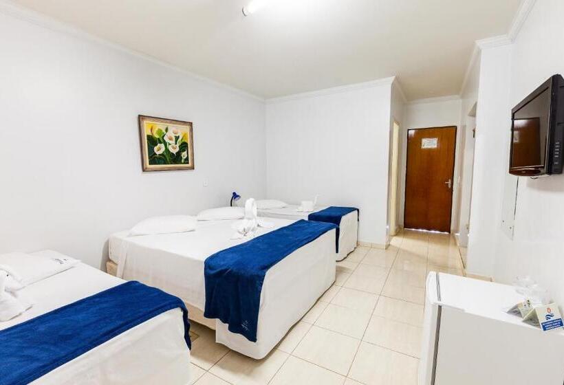 اتاق لوکس چهار تخته, Caldas Park & Hotel Caldas Novas