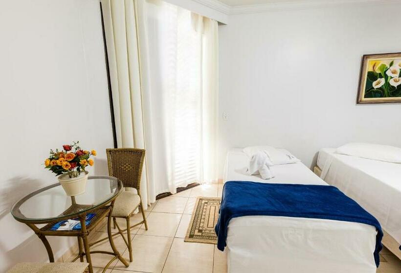 اتاق لوکس چهار تخته, Caldas Park & Hotel Caldas Novas