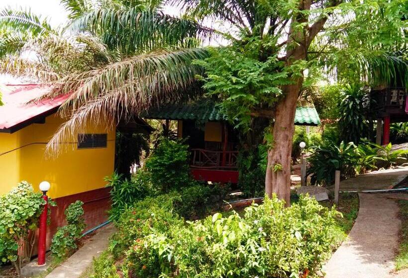 스탠다드 룸 가든 전망, Golden Beach Resort Koh Phangan