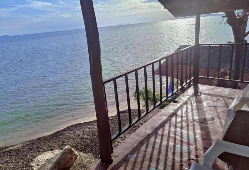 바다 전망 스탠다드 방갈로, Golden Beach Resort Koh Phangan