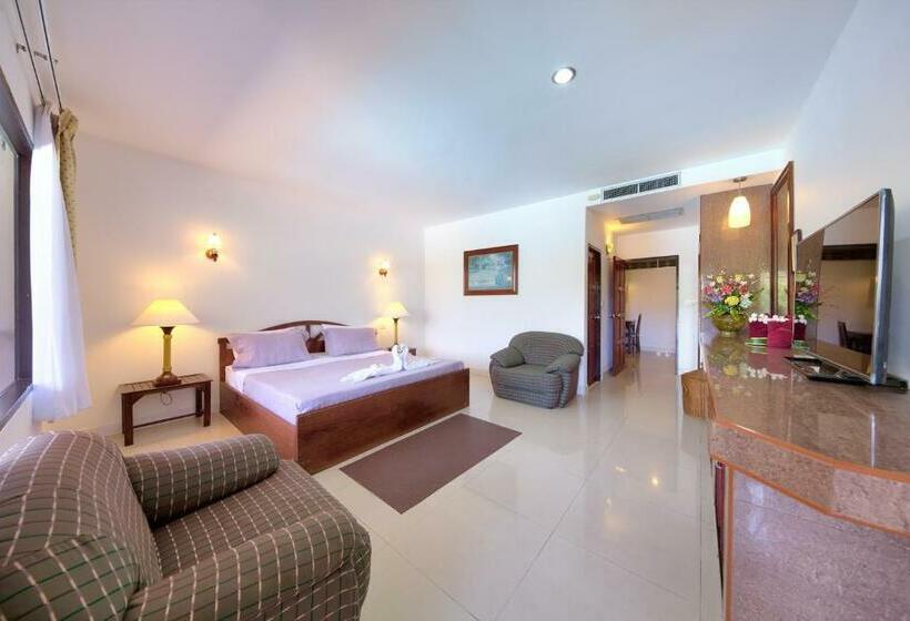 标准间带游泳池, Aumpai Luxury