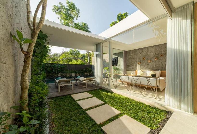 Вилла с 1 спальней и бассейном, Hideaway Villas Bali Uluwatu By Kanaan Hospitality
