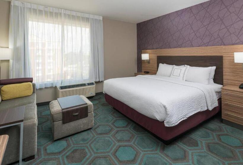 Standard Stúdiószoba Franciaággyal King Size, Towneplace Suites By Marriott Chicago Schaumburg