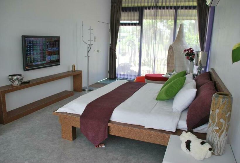 ویلای یک اتاق خوابه با استخر شنا, Lotus Hostel Beicheng Zhuang