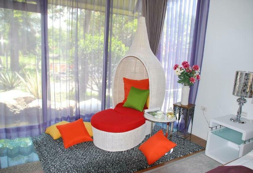ویلای یک اتاق خوابه با استخر شنا, Lotus Hostel Beicheng Zhuang