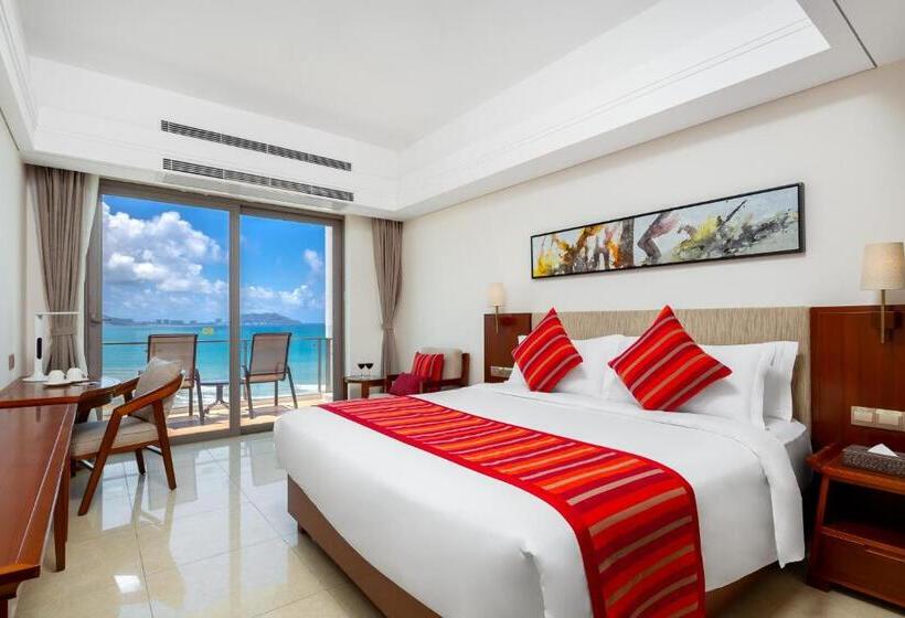 带大床的豪华间, Sanya Seacube Holiday