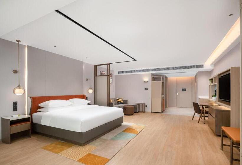 豪华园景房, Home2 Suite By Hilton Dongguan Shijie