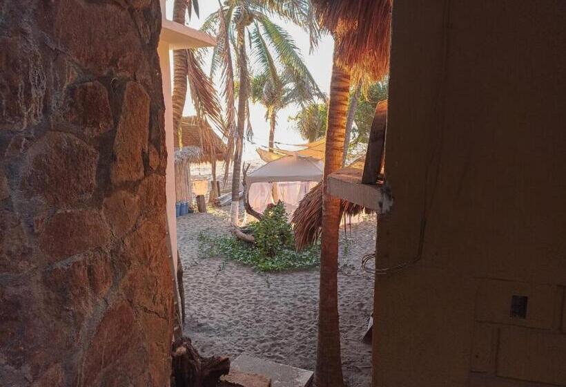 Номер Стандарт 2 Двуспальные Кровати, Cabañas Y Camping Punta Sur Mazunte