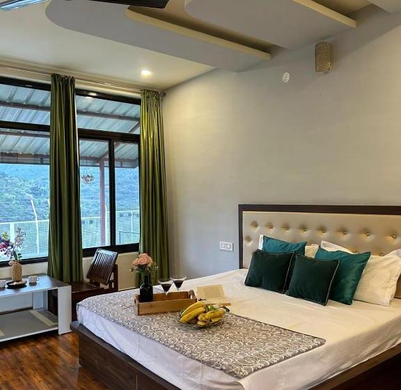 디럭스 룸, Dhauladhar View Village Resort