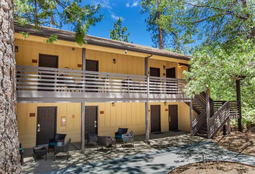 장애인을 위한 킹사이즈 침대 스탠다드 룸, Tahquitz Pines Retreat