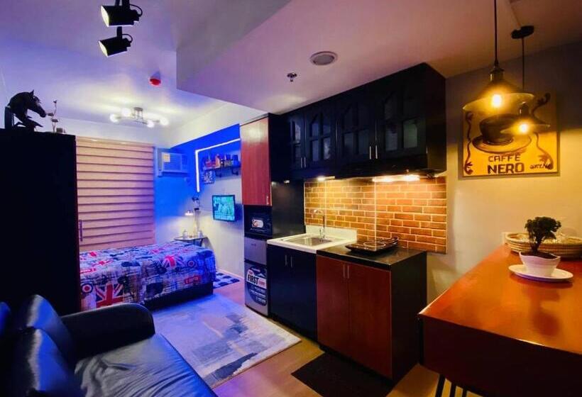 标准工作室带阳台, Pine Suites Tagaytay Studio Condo With Balcony