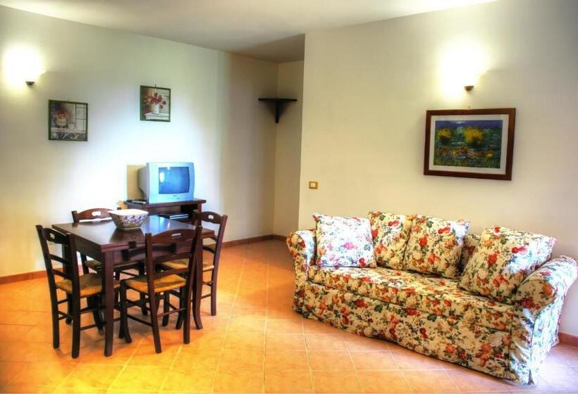 テラス付き１ベッドルームアパートメント, Agriturismo L Elce