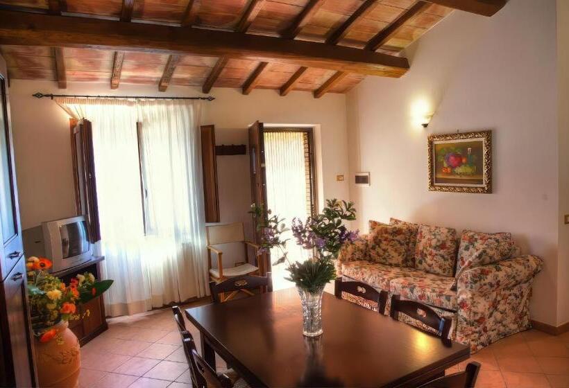 庭の見える１ベッドルームアパートメント, Agriturismo L Elce