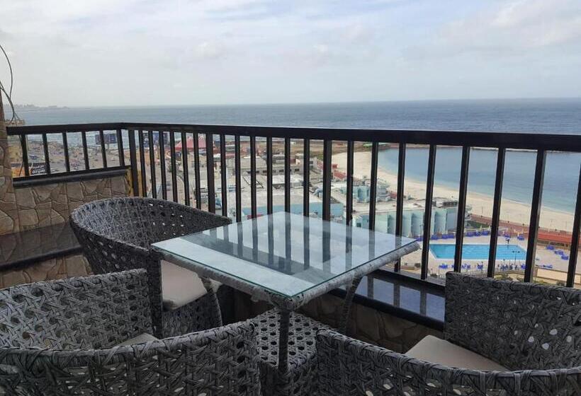 آپارتمان 1 خوابه با چشم‌انداز دریا, Hi Alex Apartments