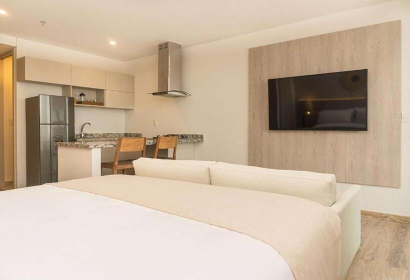 Студия Стандарт Вид на Море, Wyndham Santa Marta Aluna Beach