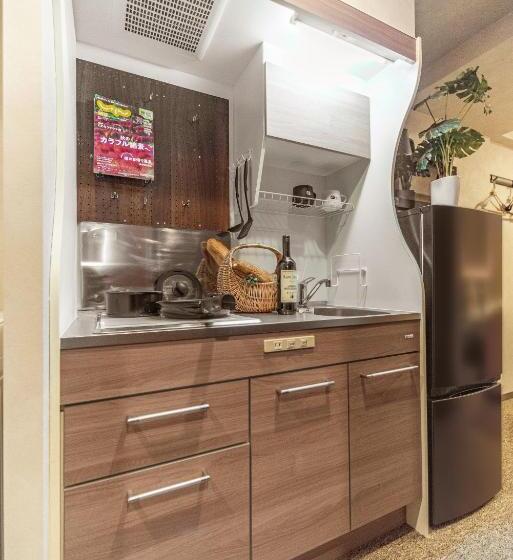Номер Стандарт Трехместный, Apartment Hotel 11 Shinsaibashi Ii