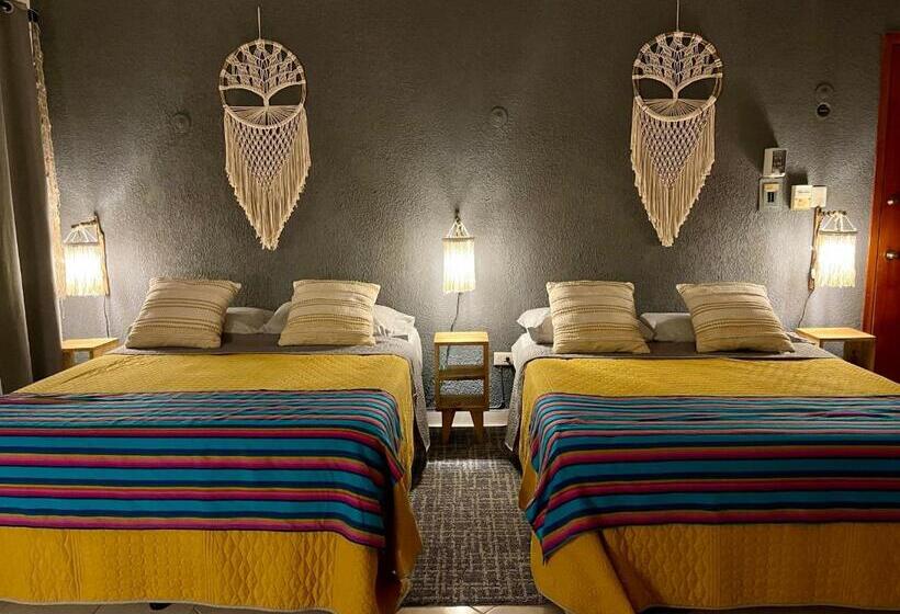 家庭间侧面带海景, Itzé Hostel Boutique   Progreso
