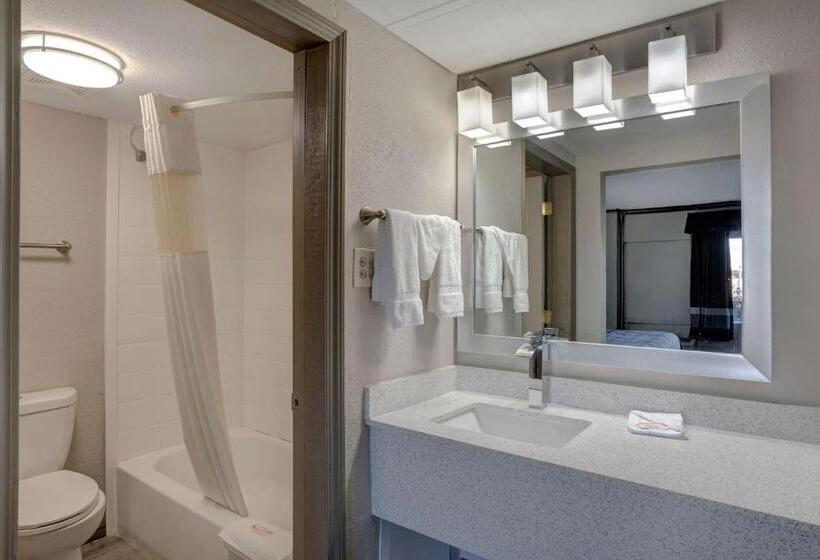 חדר דחוקס עם מיטת קינג, Motel 6 Burlington