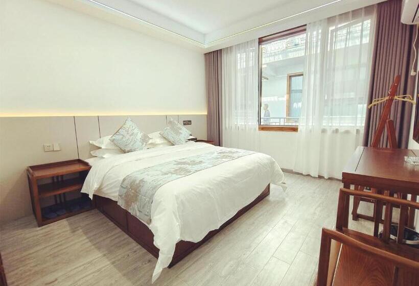 Стандартный Номер Кровать Кинг, Zhangjiajie Borui Hotel   Tianmen Mountain