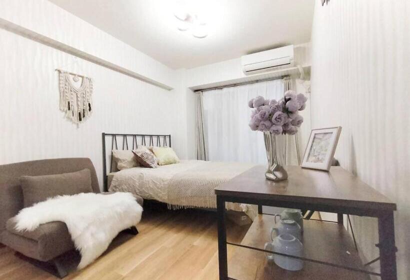 스탠다드 발코니 스튜디오, Shinjuku Center1 4mins From Higashi Shinjuku  Max4p 涉谷原宿银座六本木直达