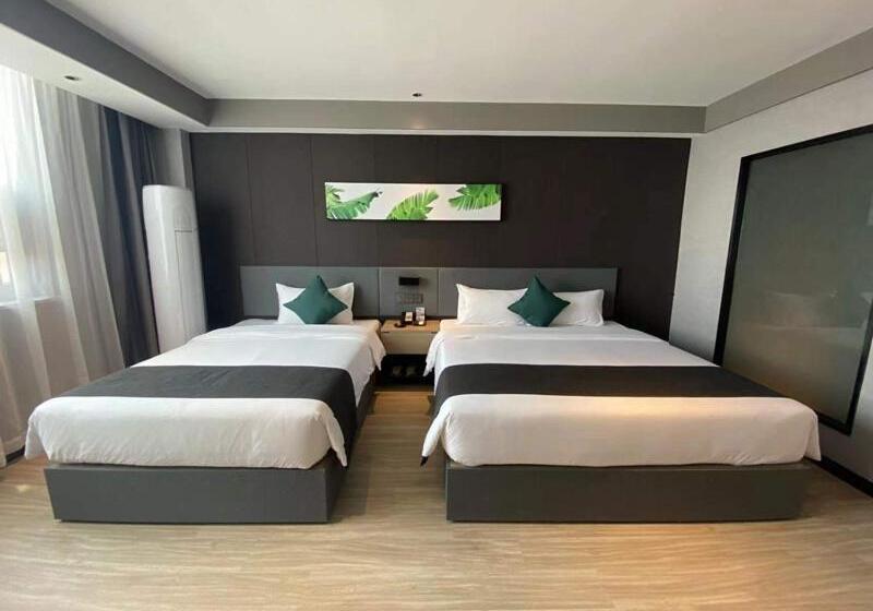 Семейный Номер, Thank Inn Plus Xinyang Gushi Liaocheng Avenue
