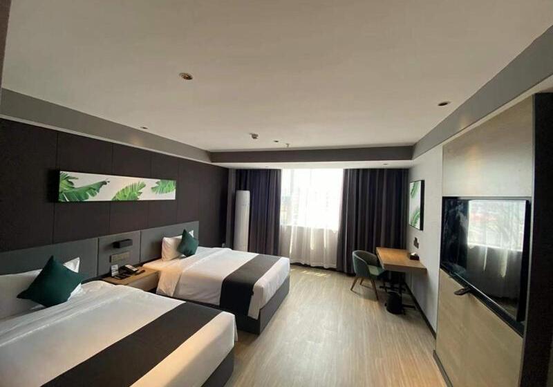 Номер Стандарт, Thank Inn Plus Xinyang Gushi Liaocheng Avenue