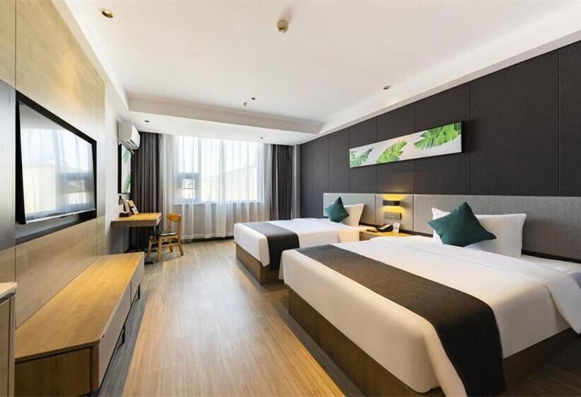 Номер Премиум, Thank Inn Plus Xinyang Gushi Liaocheng Avenue