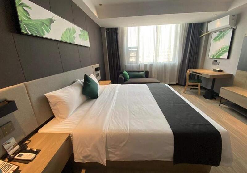 Номер Superior, Thank Inn Plus Xinyang Gushi Liaocheng Avenue