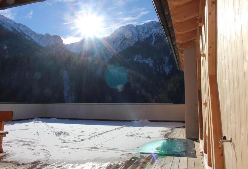 Апартаменты 1 Спальня с Видом, Almresidenz Unterrain Zum Hartl  1 Km By Car Distance Ski Slopes Kronplatz