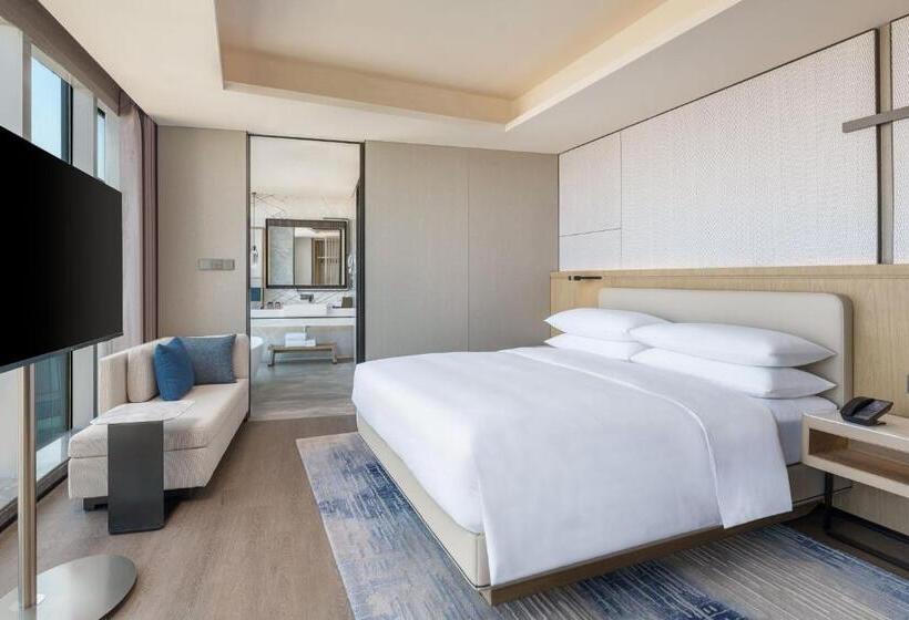 Номер Классика Кровать Кинг, Qingdao Marriott Hotel Jiaozhou