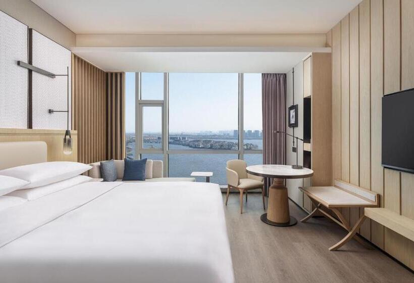 Номер Superior Кровать Кинг, Qingdao Marriott Hotel Jiaozhou