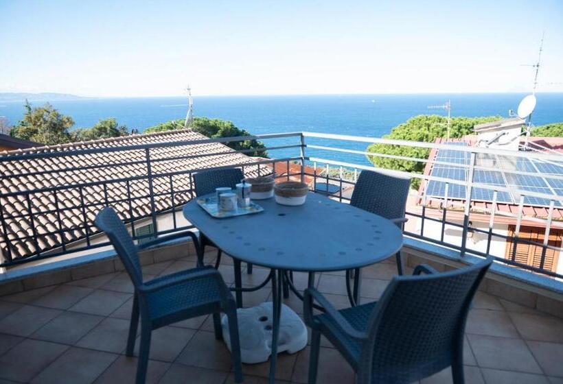 침실 1개 테라스 아파트, B&b Vista Mare Con Terrazzo