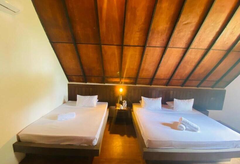 Четырехместный Номер Стандарт Вид на Сад, Deduru Cabana Nature Resort