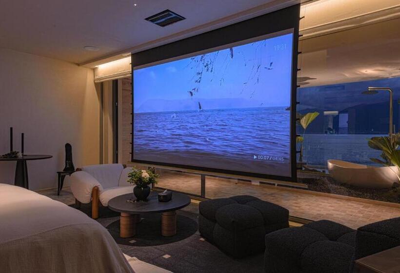 Номер Deluxe Вид на Море с Балконом, 大理安汋海景酒店