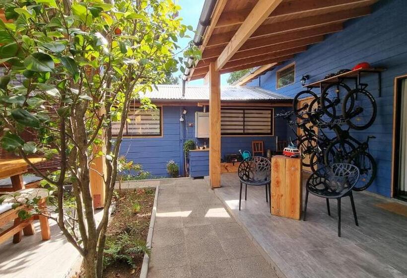 침실 1개 아파트, Blue House Cabaña   Departamento   Habitación