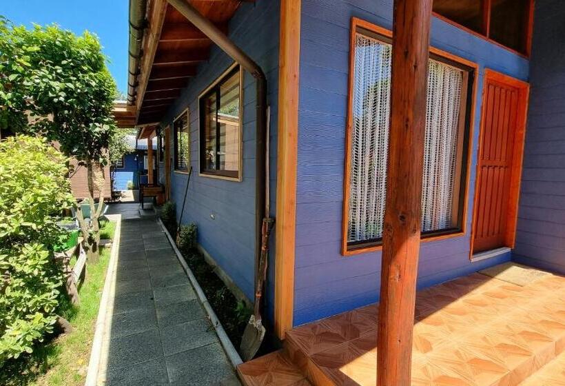 침실 2개 주택, Blue House Cabaña   Departamento   Habitación