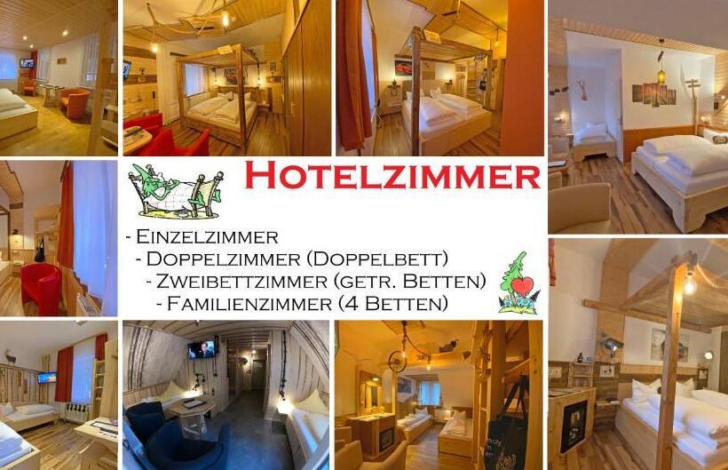 Номер Стандарт, Erlebnishotel & Restaurant Fichtenhäusel Am Pöhlagrund