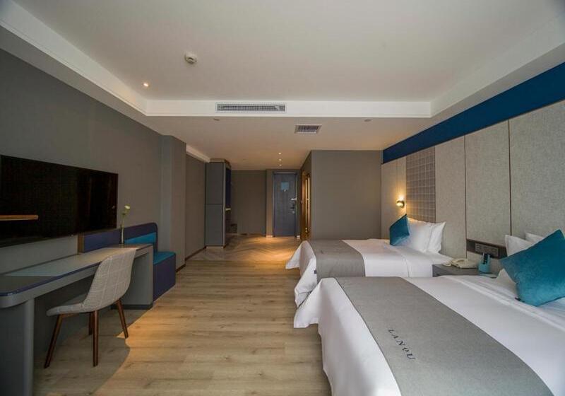 غرفة ديلوكس, Lanou Hotel Zhenjiang Runzhou District Railway Station