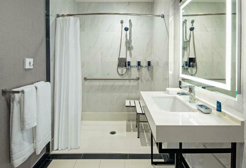 带大床的豪华间, Four Points By Sheraton Manhattan Midtown West