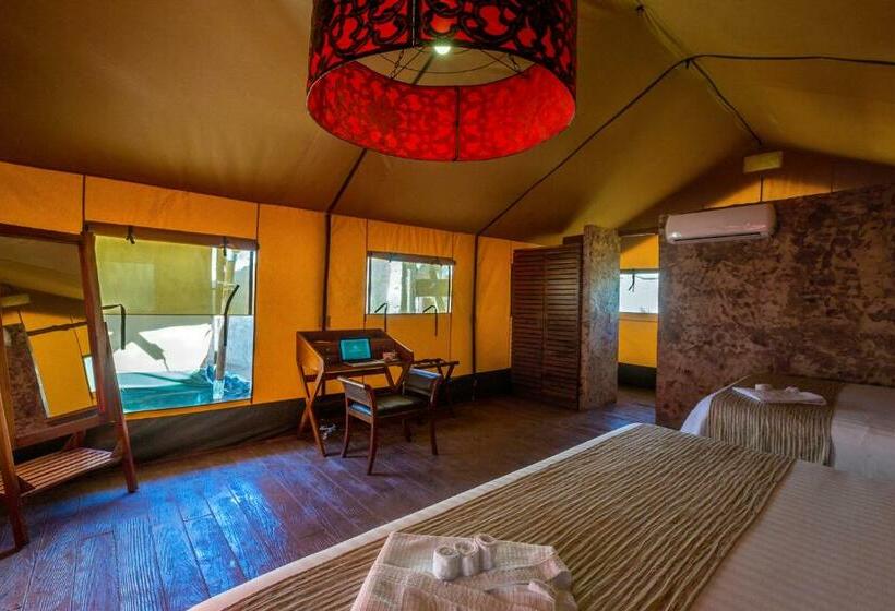 ガーデンビュースタンダードルーム, Serenity Authentic Glamping Tulum