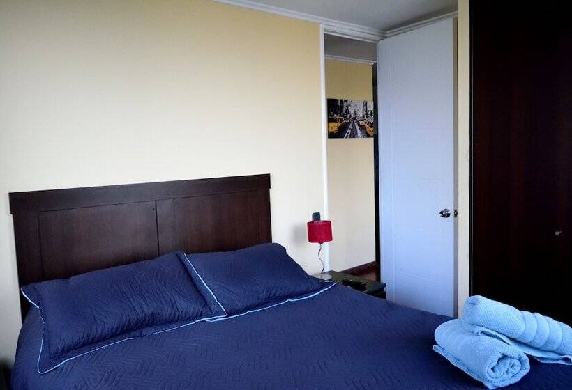 침실 2개 아파트, Santiago Backpackers