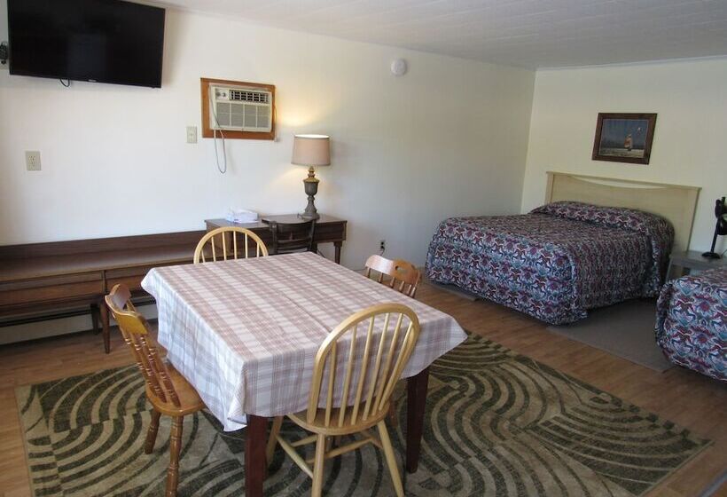 Номер Стандарт 2 Двуспальные Кровати, Acadia Gateway Motel