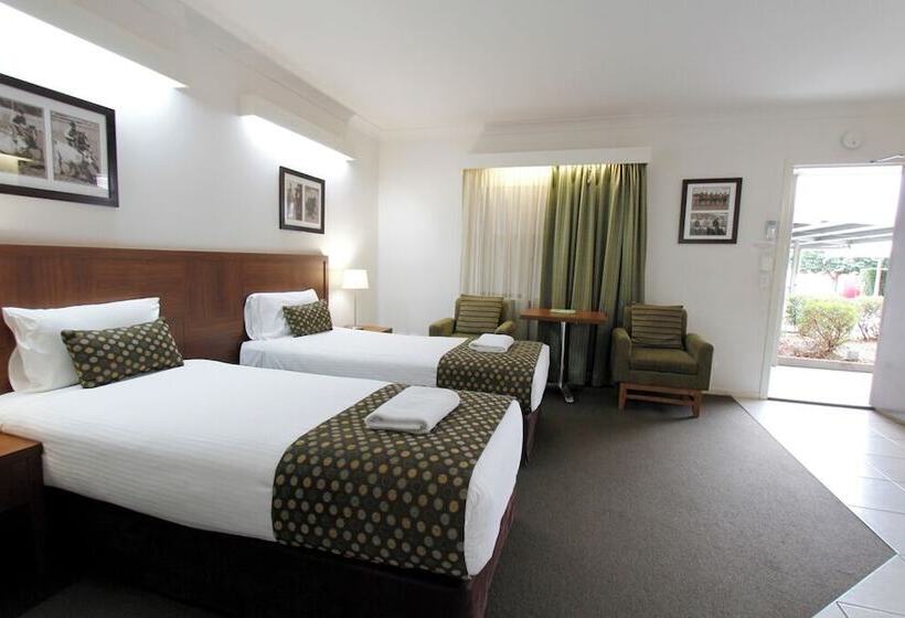 침실 2개 스위트, Chinchilla Downtown Motor Inn