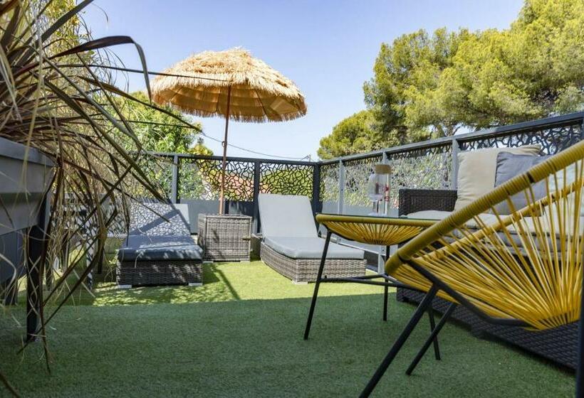 Стандартный Номер Кровать Кинг, Hôtel Eden Cassis   Parking Privé