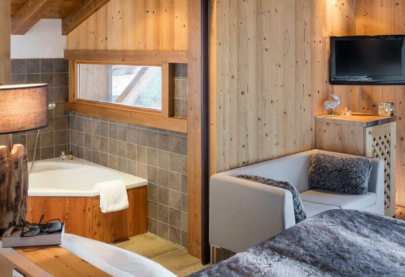 Люкс с Балконом, Hôtel Et Spa Le Delta